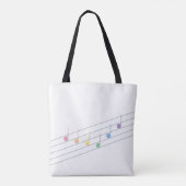 Spring Melody (Linear) Tasche (Rückseite)