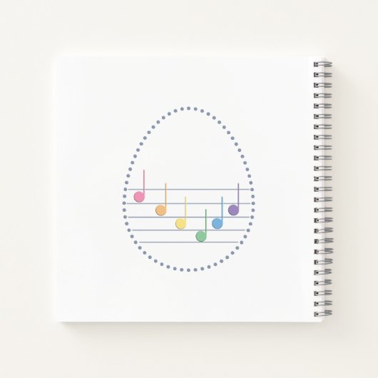 Spring Melody Notizblock (Rückseite)