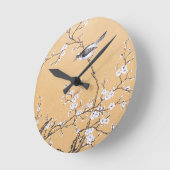 Spring Melody Runde Wanduhr (Winkel)