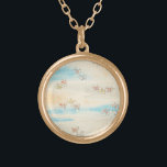 Spring Misty Blume Vergoldete Kette<br><div class="desc">Schöne Vintage japanische Kunst - ideal für Hochzeiten</div>