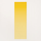 SPRING MOOD – Pastel Yellow | deep to light |  Yogamatte (Rückseite)