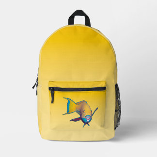 SPRING MOOD – Pastel Yellow | light to deep |  Bedruckter Rucksack