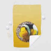 SPRING MOOD – Soft Yellow | deep to light | Golfhandtuch (Insitu)
