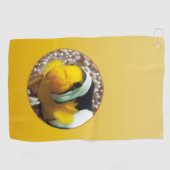 SPRING MOOD – Soft Yellow | deep to light | Golfhandtuch (Horizontal)