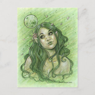 Spring Moon Postkarte