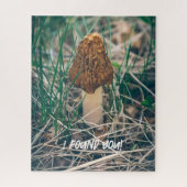 Spring Morel Mushroom Puzzle (Vertikal)