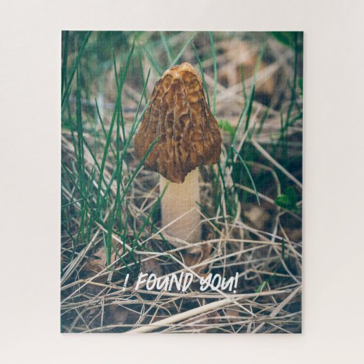 Spring Morel Mushroom Puzzle (Vertikal)