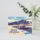 Spring Mountain Motor Resort USA Postkarte (Stehend Vorderseite)