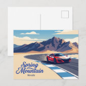 Spring Mountain Motor Resort USA Postkarte (Vorne/Hinten)