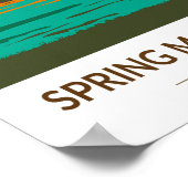 Spring Mountain Ranch Staat Park Nevada Vintag Poster (Ecke)