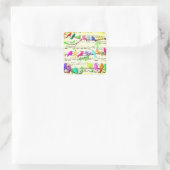 Spring Musical Bird Sticker (Tasche)