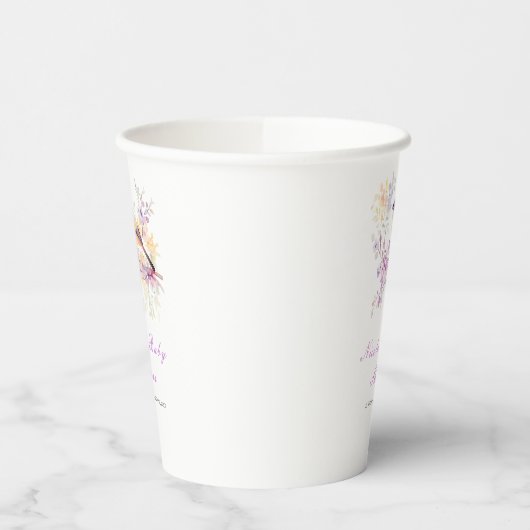 Spring Niedlich Bird Baby Dusche Pappbecher (Links)