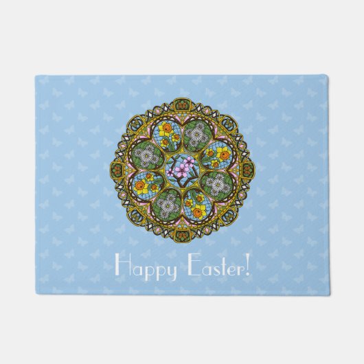 Spring Nouveau Doormat Fußmatte (Vorderseite)