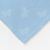 Spring Nouveau Fleece Blanket (Ecke)