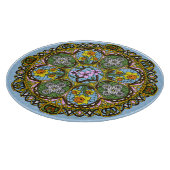 Spring Nouveau Glass Cutting Board Schneidebrett (Ecke)