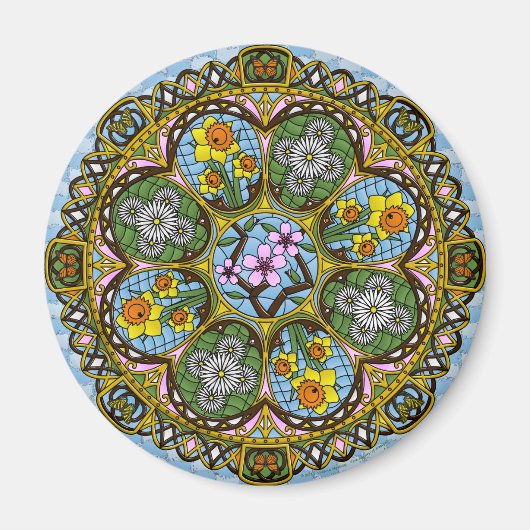 Spring Nouveau Magnet (Vorne)