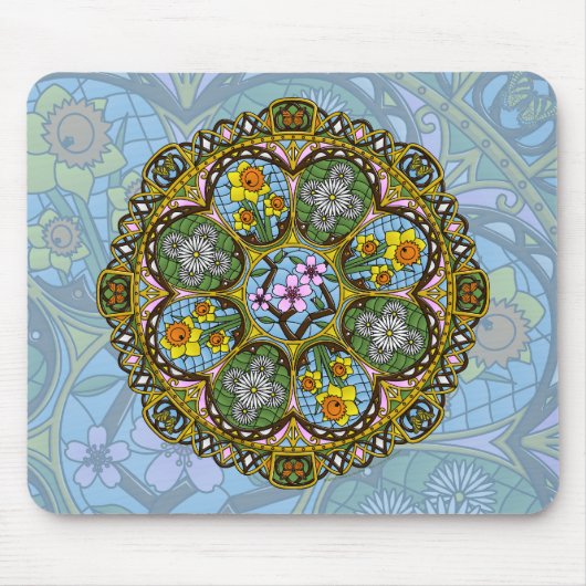 Spring Nouveau Mousepad (Vorne)