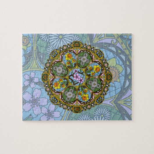 Spring Nouveau Puzzle (Horizontal)