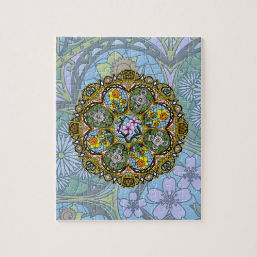 Spring Nouveau Puzzle (Vertikal)