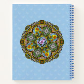 Spring Nouveau Spiral Notebook Notizbuch (Rückseite)