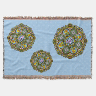 Spring Nouveau Throw Blanket Decke