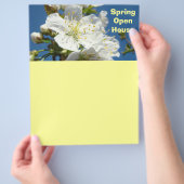 Spring Open House Flyer Paper Create Flyers (Hand)