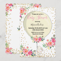 Spring Ost Baby Dusche Einladung