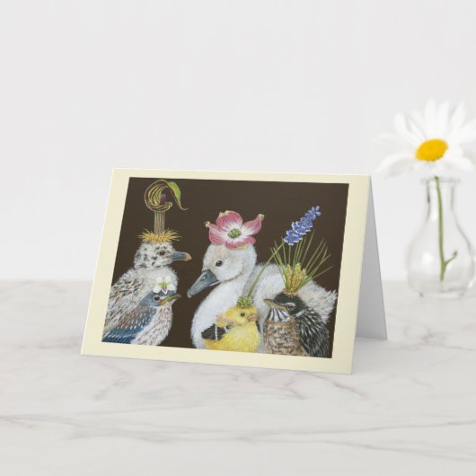 Spring Party Card Karte (Kleine Pflanze)
