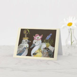Spring Party Card Karte