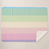 Spring pastel color scheme sherpadecke (Vorderseite (Horizontal))