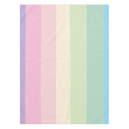 Spring pastel color scheme tischdecke