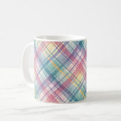 Spring Pastel Diagonal Kaffeetasse (Vorderseite Links)