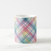 Spring Pastel Diagonal Kaffeetasse (Mittel)