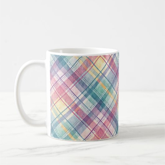 Spring Pastel Diagonal Kaffeetasse (Links)