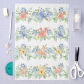 Spring Pastel Florals Decoupage Paper Seidenpapier (Handwerk)
