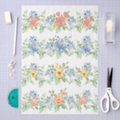 Spring Pastel Florals Decoupage Paper Seidenpapier (Handwerk)