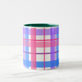 Spring Pastel Karierte Tasse