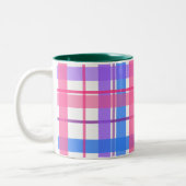 Spring Pastel Karierte Tasse (Links)
