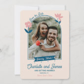 Spring Pastel Petals Save the Date (Vorderseite)