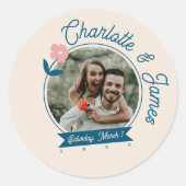 Spring Pastel Petals Sticker (Vorderseite)