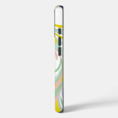 Spring Pastel Wirbel | Abstraktes Marmordesign Case-Mate iPhone Hülle (Rückseite / Links)