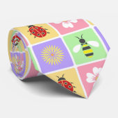 Spring Patches Herren's Neck Tie Krawatte (Gerollt)