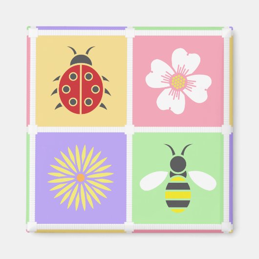 Spring Patches Magnet (Vorne)