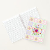 Spring Patches Spiral Notebook Notizbuch (Innenseite)