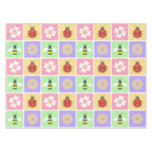 Spring Patches Tableclout Tischdecke (Vorderseite (Horizontal))