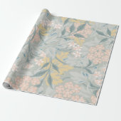 SPRING PATTERN WILLIAM MORRIS WRAPPING PAPIER GESCHENKPAPIER (Ungerollt)