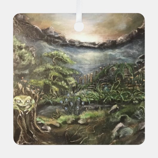 Spring Peepers! Ornament Aus Metall (Vorderseite)