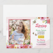 Spring Photography Mini Session Template (Vorne/Hinten)