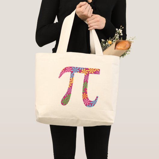 Spring Pi © Symbol Tote Bag Jumbo Stoffbeutel (Vorderseite (Produkt))