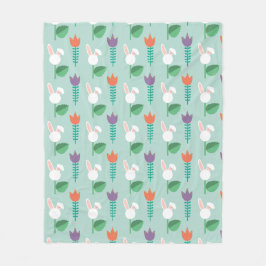 Spring Picnic Blanket Fleecedecke